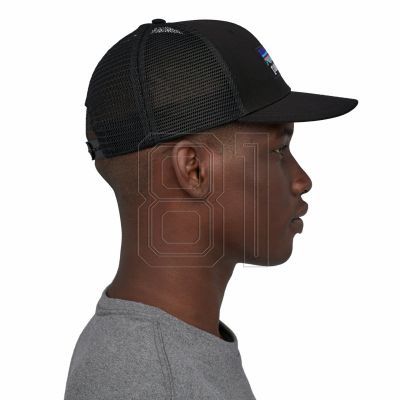 5. Cap Patagonia Logo Trucker Hat M 38289-BLK