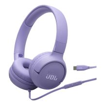 JBL Tune520C USB-C Purple On-Ear Headphones