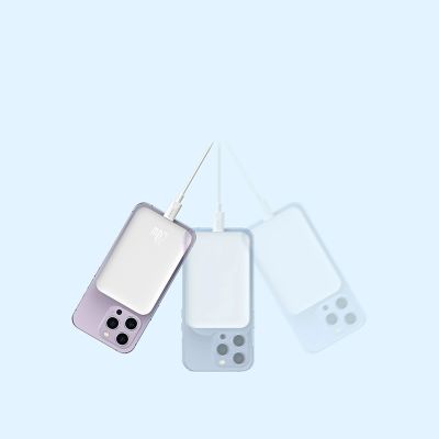 9. Baseus Airpow 6000mAh 20W Power Bank with Baseus Simple USB-C Cable (20V/3A) 30cm - White