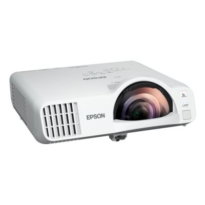10. Epson V11HA76080 Data Projector Standard Throw Projector 4000 ANSI Lumens 3LCD WXGA (1200x800) 3D Compatible White