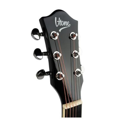 5. V-TONE AG Two BK - 4/4 acoustic guitar, black