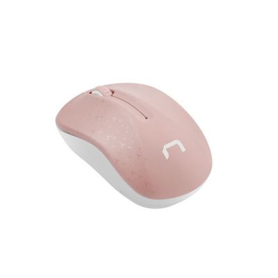 NATEC WIRELESS MOUSE TOUCAN PINK-WHITE 1600DPI NMY-1652
