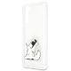 6. Karl Lagerfeld Choupette Fun Case for Samsung Galaxy S21+ - Transparent