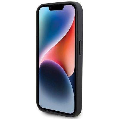 5. BMW Leather Carbon case for iPhone 15 Pro - black