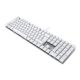 3. CHERRY KC 200 MX Keyboard Universal USB QWERTZ German Silver, White