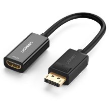 Ugreen MM137 40363 DisplayPort (Male) to HDMI (Female) 4K/1080p Adapter - Black