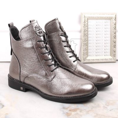 5. Lace-up and zipper boots Potocki W WOL171D pewter