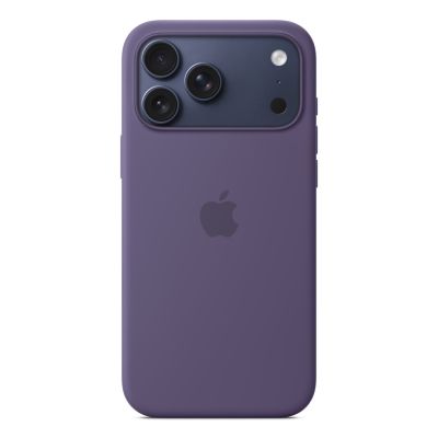3. Apple iPhone 17 Pro Max Silicone Case with MagSafe (Misty Purple)