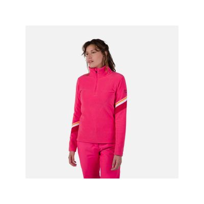8. Rossignol W Strawpile Fleece Hz Pink Sweatshirt