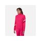 8. Rossignol W Strawpile Fleece Hz Pink Sweatshirt