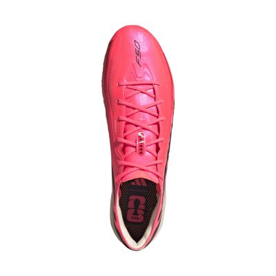 4. Adidas F50 Hyperfast Elite FG football boots pink JR5386