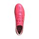 4. Adidas F50 Hyperfast Elite FG football boots pink JR5386