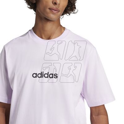 4. adidas Single Jersey Linear Tee M JE9004