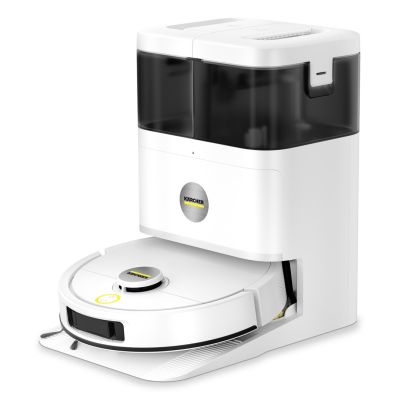 9. Cleaning robot with KARCHER RVM 4 Comfort base