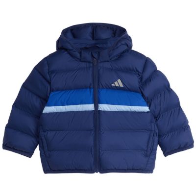 6. adidas Synthetic Down Navy Blue Kids Jacket JL7392