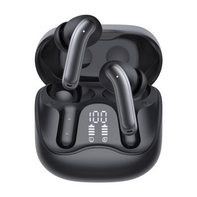 10. AUDIOCORE WIRELESS HEADPHONES, HYBRID ANC, ENC, 6 MICROPHONES, CHARGING CASE, TUYA AC591