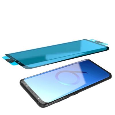 9. 3D Edge Nano Flexi Glass Hybrid Full Screen Protector with frame for Xiaomi Mi 11 transparent