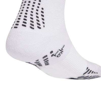 2. adidas Football GRIP Printed Crew Performance Socks White JZ3027