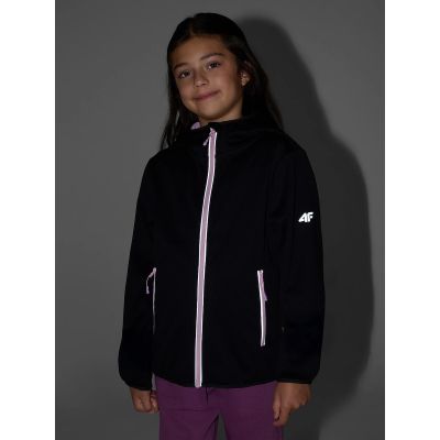 7. Softshell jacket windproof membrane 5000 girls 4F 4FJRAW26TSOFF0738-20S