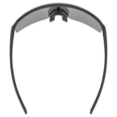 4. Uvex ramp Multisports Glasses Unisex Half-Rim Black