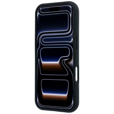 5. BMW M Tire Track Metal Logo MagSafe Case for iPhone 17 Pro / 18 Pro - Black