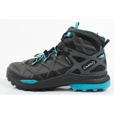 2. AKU Rocket Mid DFS GTX Women's Hiking Shoes - Black/Turquoise