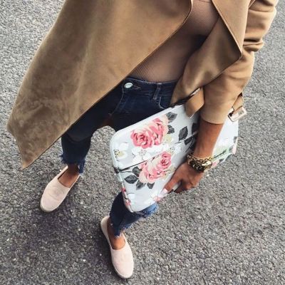 5. Canvaslife Briefcase 15-16'' Laptop Bag - Navy Blue and White