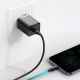 10. Baseus Super Si 1C fast charger USB Type C 20W Power Delivery + USB Type C - Lightning cable 1m black (TZCCSUP-B01)