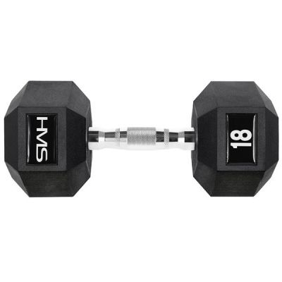 8. HMS HEX PRO dumbbell 18 kg