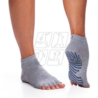 2. GAIAM 63708 fingerless anti-slip yoga socks