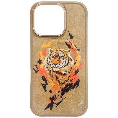 4. Nimmy Tiger MagSafe case for iPhone 16 Pro Max - brown