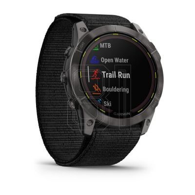 Garmin Enduro 2 Solar Black Carbon Gray DLC Ti Ultrafit Band 010-02754-01 Sports Watch