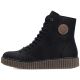 3. Women's insulated platform ankle boots black Rieker Y4308-00
