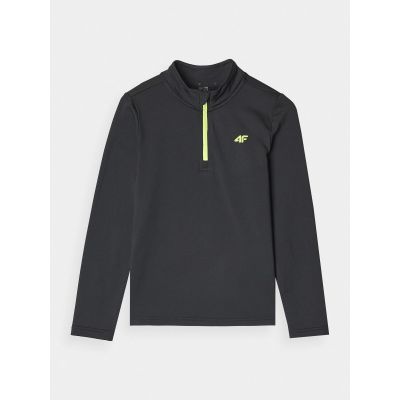 4. Boy's brushed thermal underwear (top) 4F Junior 4FJWAW24UBRUM064-20S