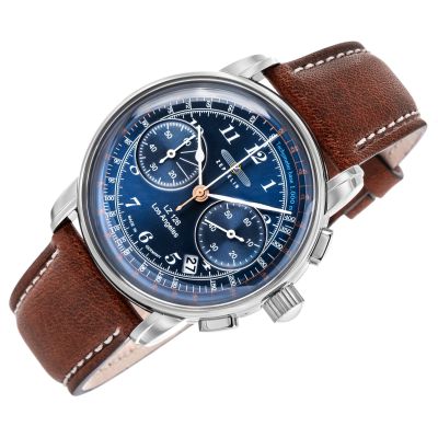 2. ZEPPELIN Los Angeles LZ 126 7614-3 Men's Watch + BOX