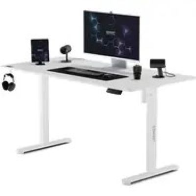 SENSE7 Nojo Desk White 140 cm x 70 cm White