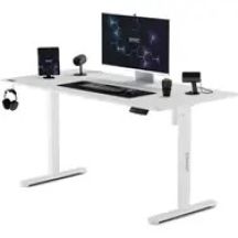 SENSE7 Nojo Desk White 140 cm x 70 cm White