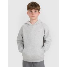 Boy's sweatshirt with hood, open, 4F 4FJWMM00TSWSM1860-25M