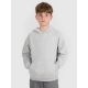 Boy's sweatshirt with hood, open, 4F 4FJWMM00TSWSM1860-25M