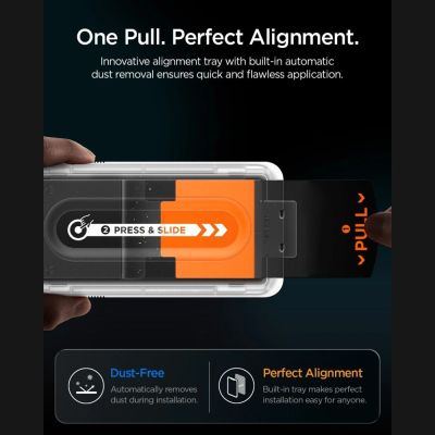 14. Spigen Glas.tR EZ Fit Pro HD Privacy 2-Pack Tempered Glass for Samsung Galaxy Z Fold 7/8 Ultra