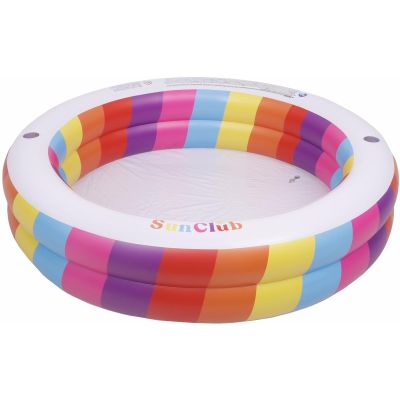 12. CHILDREN'S POOL 2-RING RAINBOW 187x42.5CM 51457