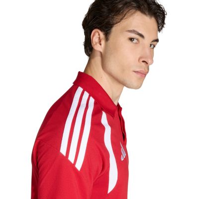 5. adidas Tiro 26 League Men's Polo Shirt Red KF3400