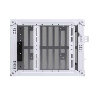 10. Jonsbo C6 Micro-ATX Computer Case - White