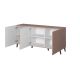2. NOVA chest of drawers 155x40x72 matte pink