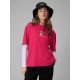Women's loose T-shirt with print 4F 4FRSS26TTSHF3706-53S
