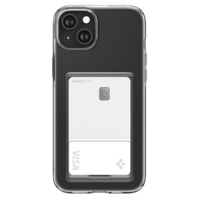 8. Spigen Crystal Slot Case for iPhone 15 Plus - Clear