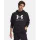 2. Under Armour Rival Fleece Logo Hoodie – black/white