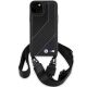 2. BMW M Edition Carbon Stripe & Strap case for iPhone 15 Plus / 14 Plus - black