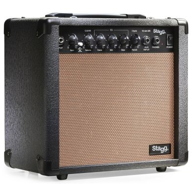 Stagg 15 AA DR EU - 15W acoustic combo with reverb