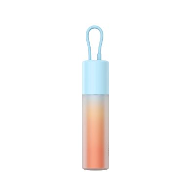 4. Baseus Popsicle 5200mAh 20W Powerbank with Built-in Lightning Cable (+ White Baseus Simple USB-C - USB-C 60W/20V/3A/30cm Cable) - Blue-Orange